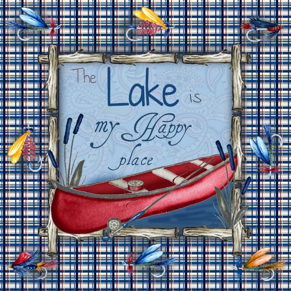 On the Lake I art print by Andi Metz for $57.95 CAD