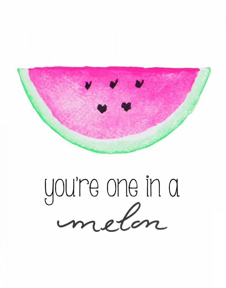 Youre One in a Melon art print by Kat Papa for $57.95 CAD