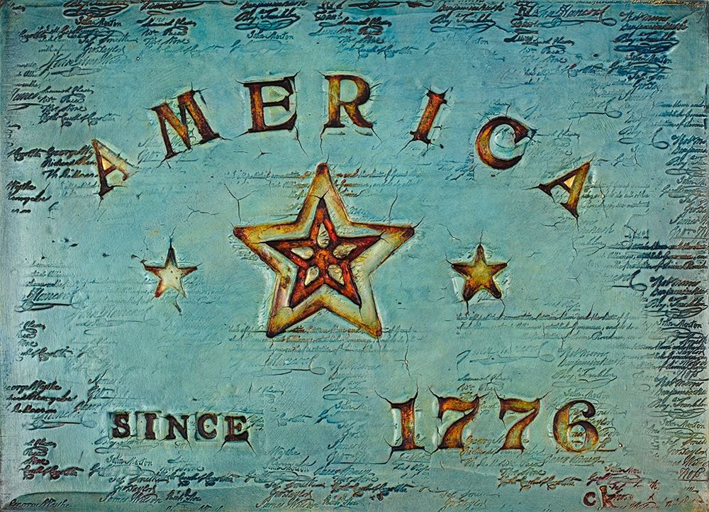 America 1776 art print by Carolyn Kinnison for $57.95 CAD
