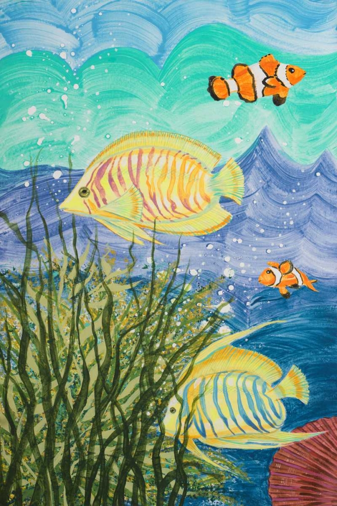 Aquamarina II art print by Linda Baliko for $57.95 CAD