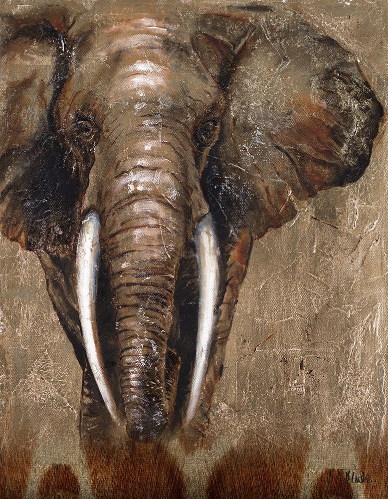 Brown Elephant art print by Patricia Pinto for $57.95 CAD