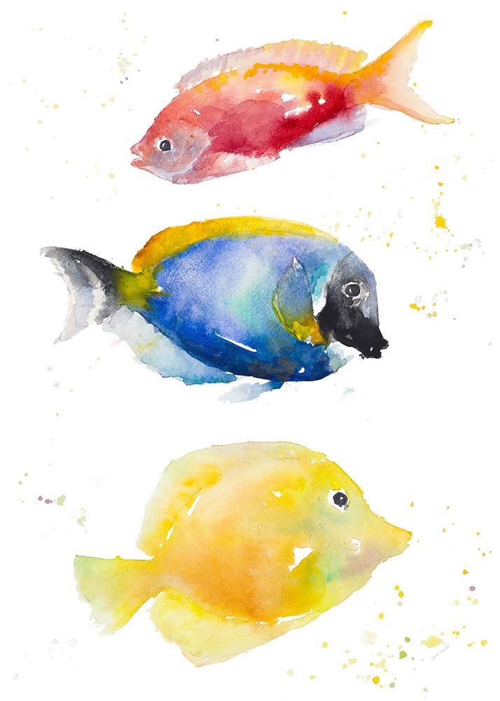 Tropical Fish III art print by Lanie Loreth for $57.95 CAD