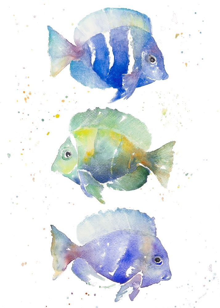 Tropical Fish IV art print by Lanie Loreth for $57.95 CAD