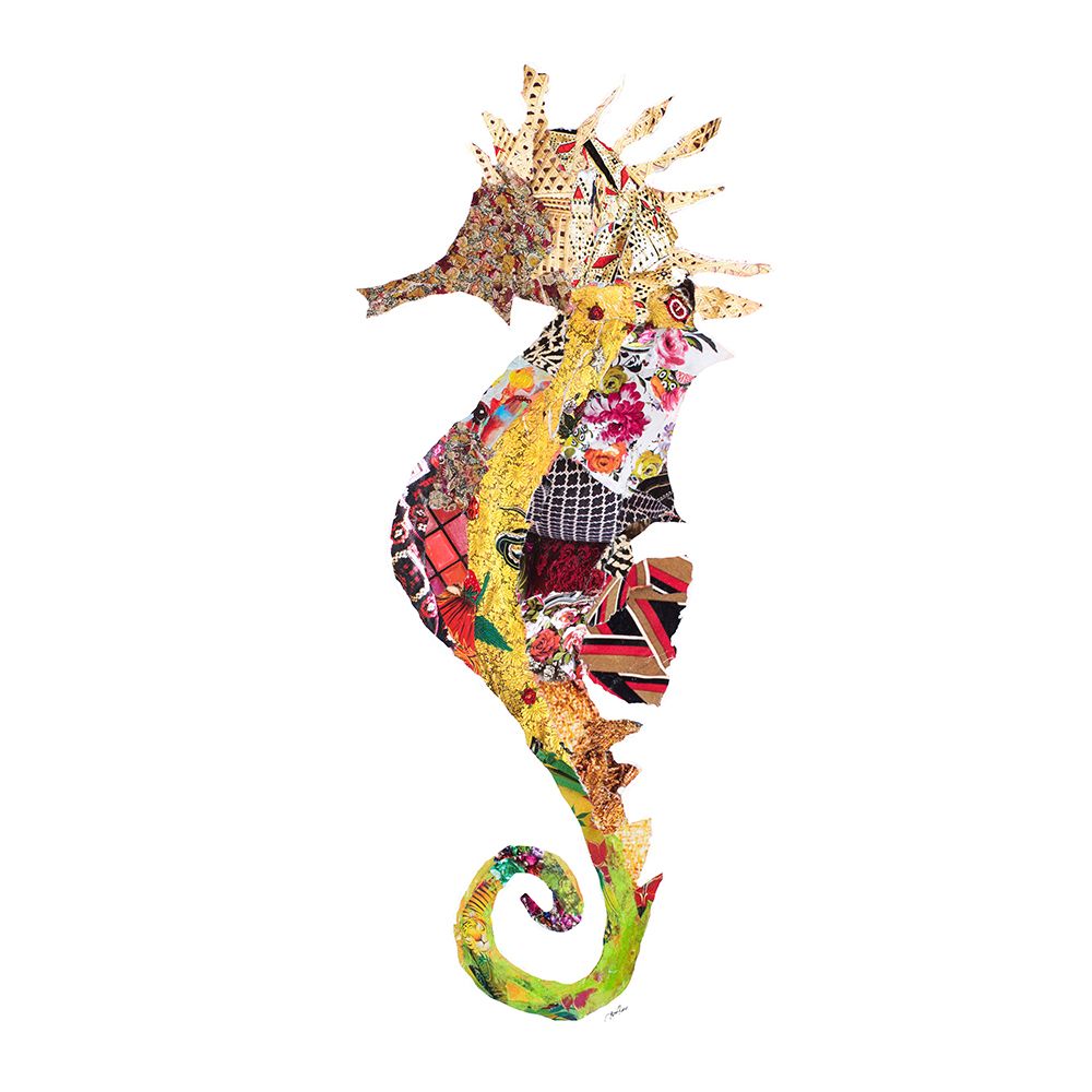 LaniKai Seahorse on White art print by Gina Ritter for $57.95 CAD