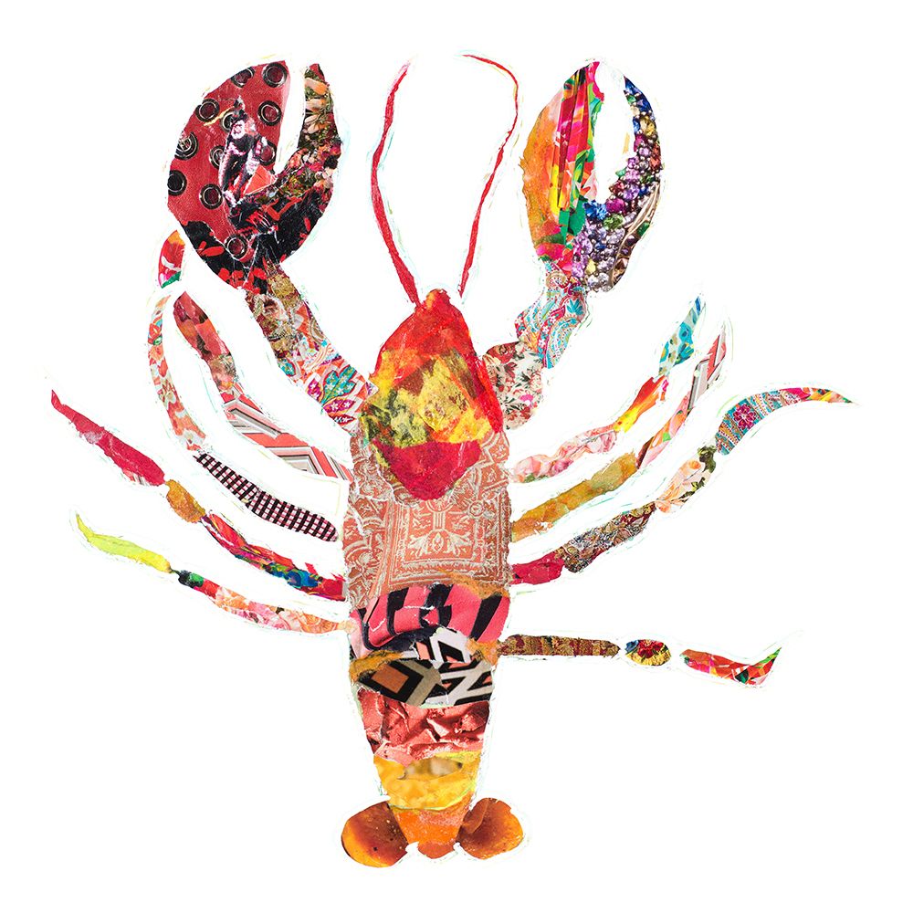 LaniKai Lobster on White art print by Gina Ritter for $57.95 CAD