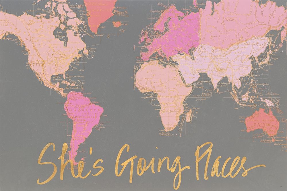 Shes Going Places art print by Elizabeth Medley for $57.95 CAD