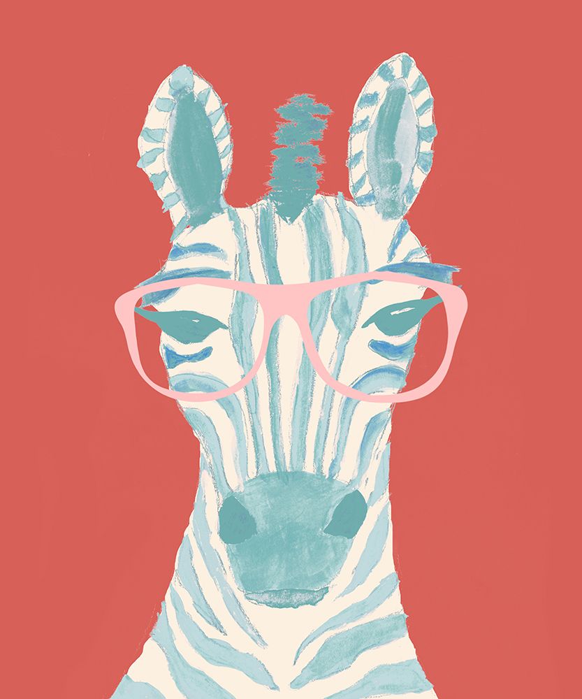 Wise Zebra art print by Kali Wilson for $57.95 CAD