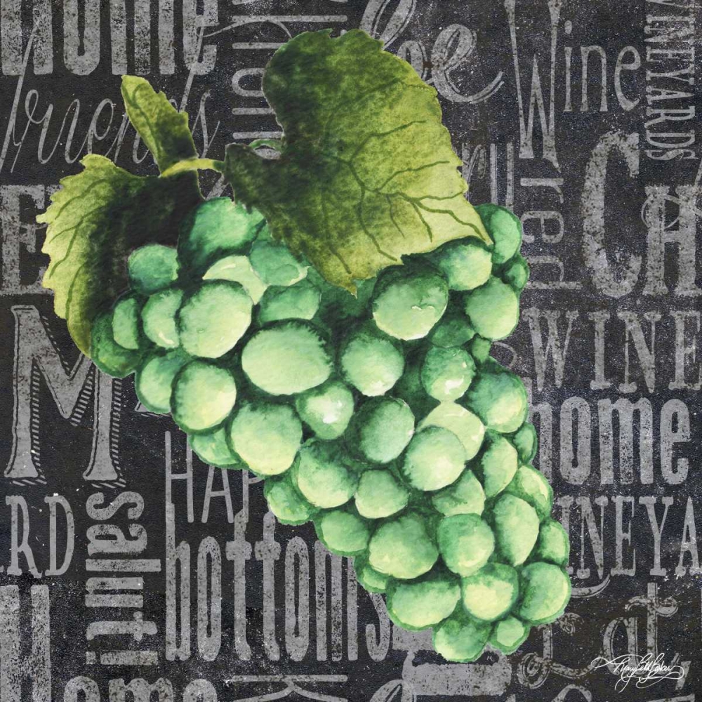 Wine Grapes II art print by Mary Beth Baker for $57.95 CAD