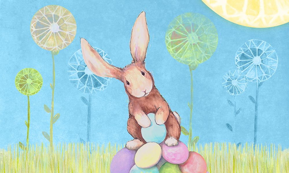 Easter Bunny art print by Diannart for $57.95 CAD