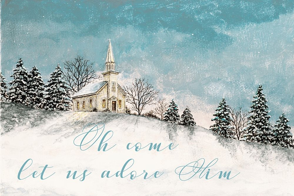Let Us Adore Him art print by James Redding for $57.95 CAD