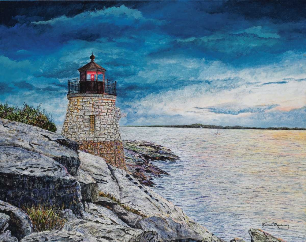Castle Bay Light art print by James Redding for $57.95 CAD