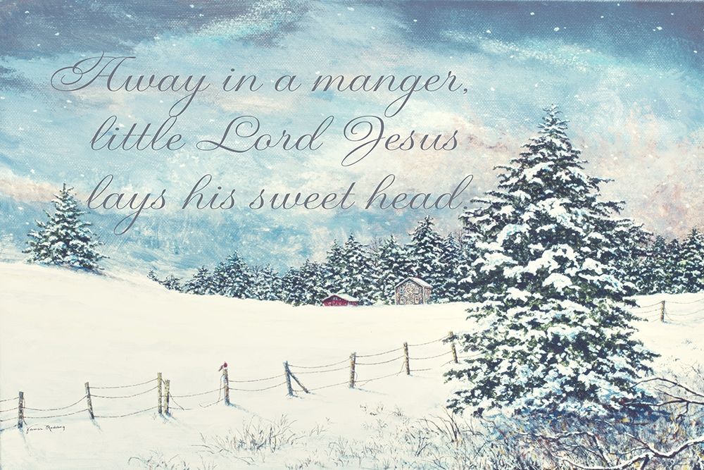 Away in a Manger art print by James Redding for $57.95 CAD