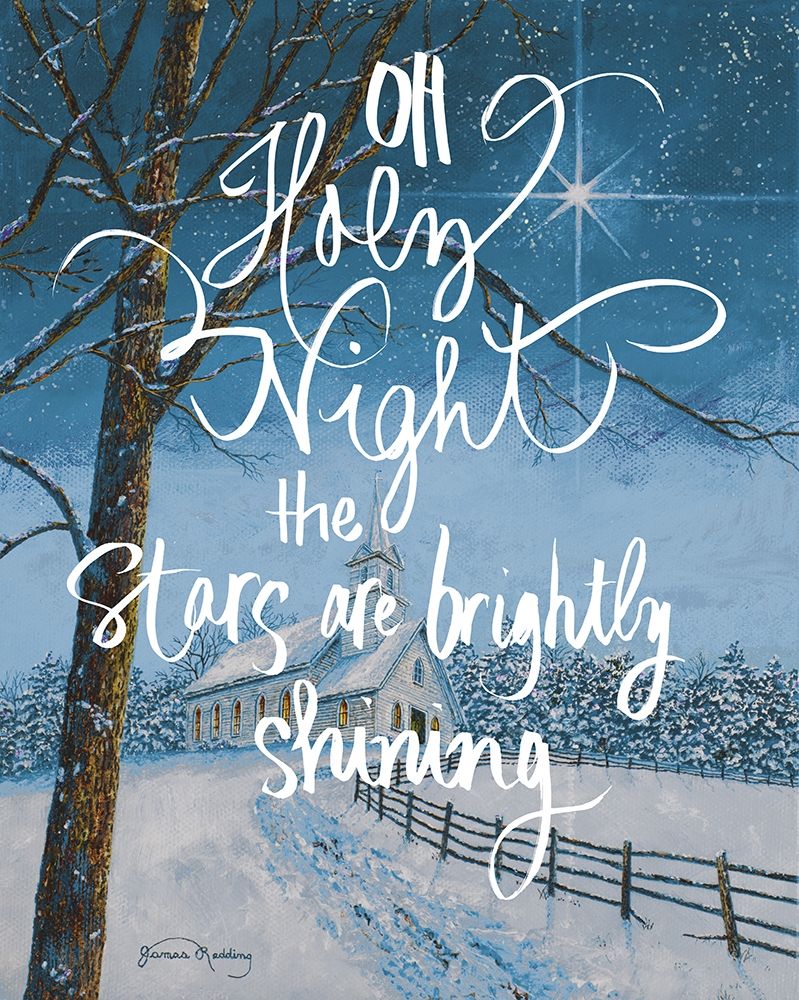 Oh Holy Night art print by James Redding for $57.95 CAD