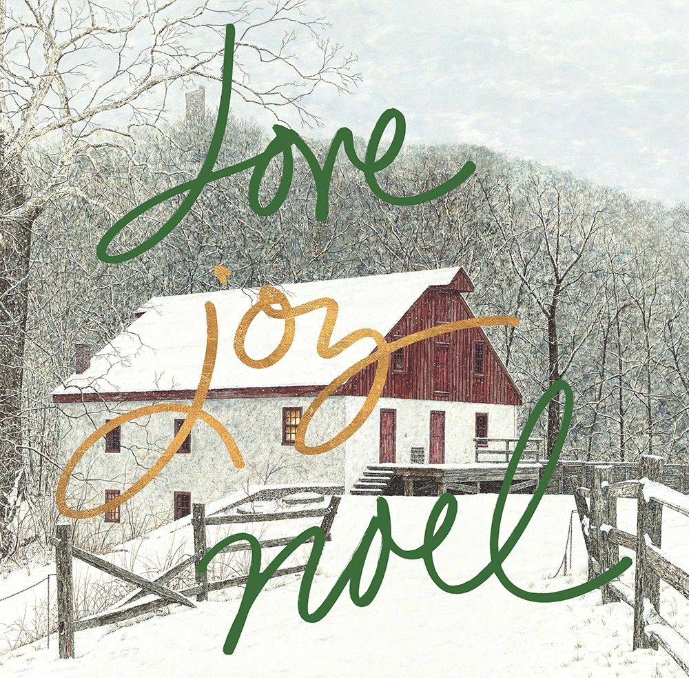 Love Joy Noel art print by James Redding for $57.95 CAD