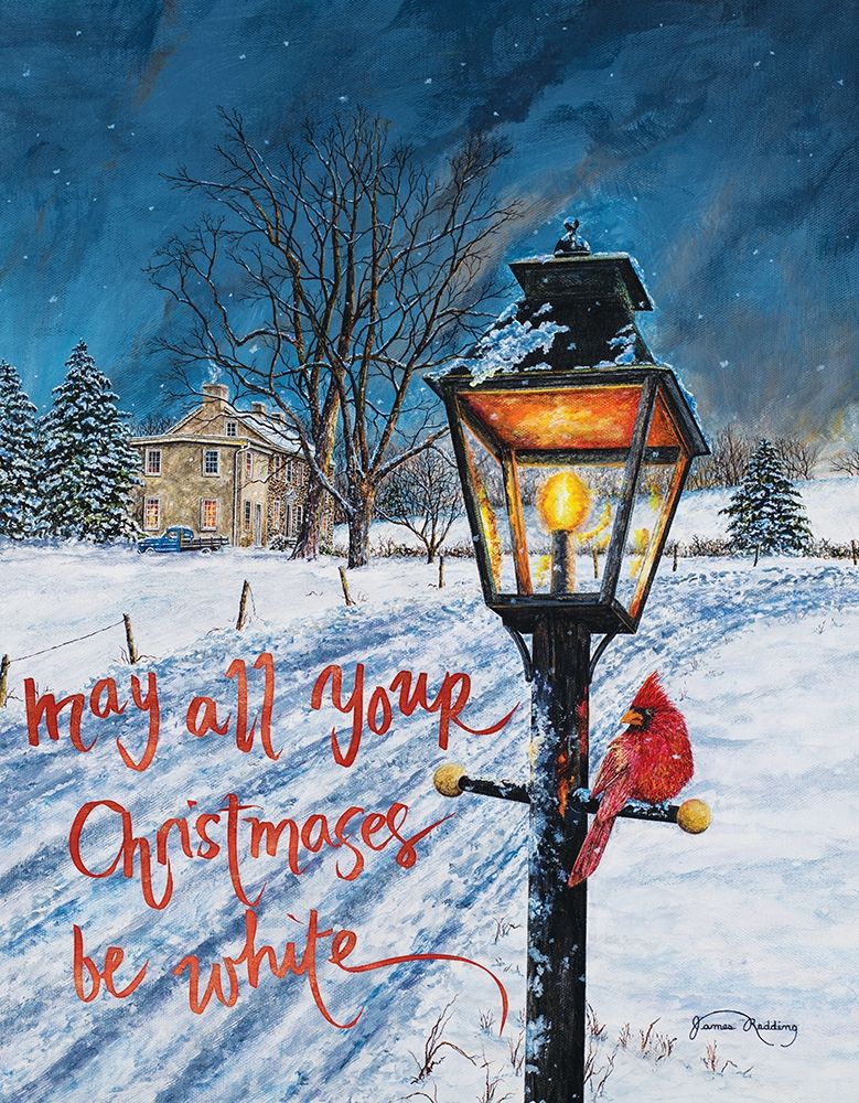 White Christmas art print by James Redding for $57.95 CAD