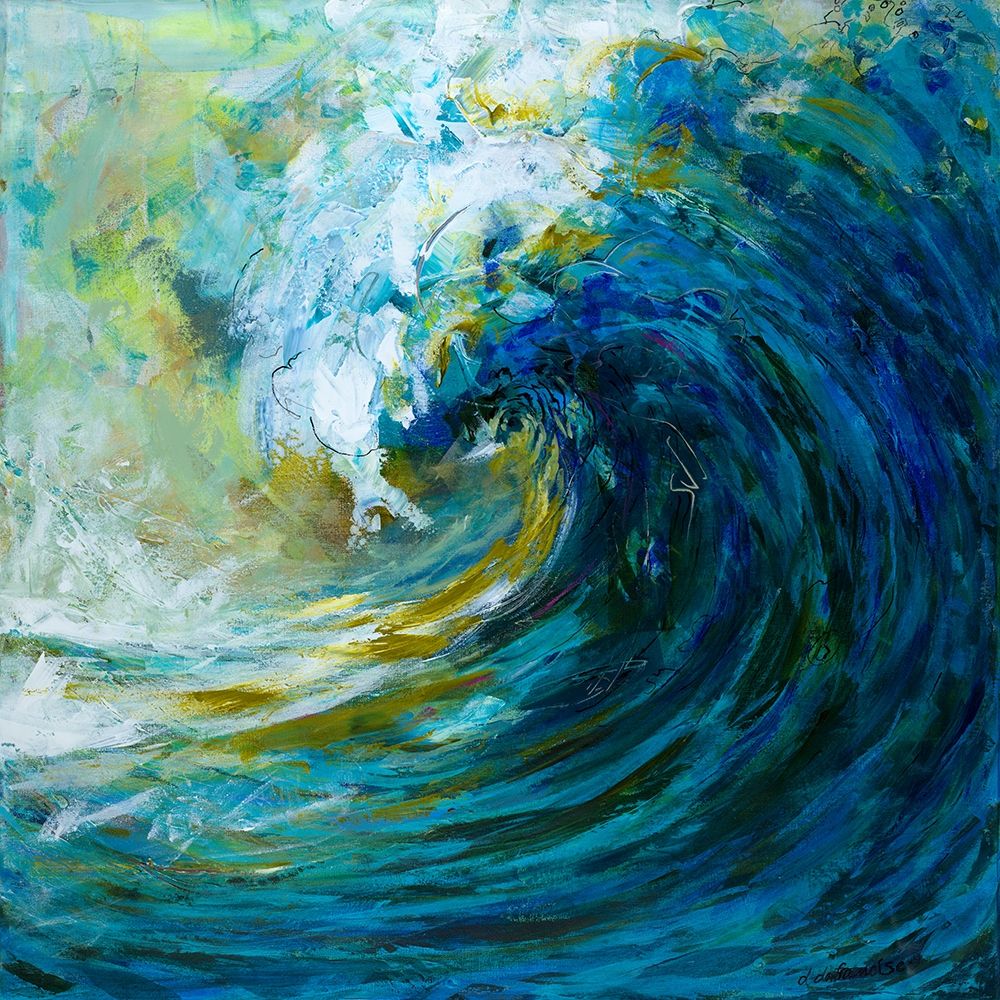 The Wave art print by Diannart for $57.95 CAD