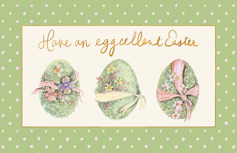 Have An Eggcellent Easter art print by Janice Gaynor for $57.95 CAD