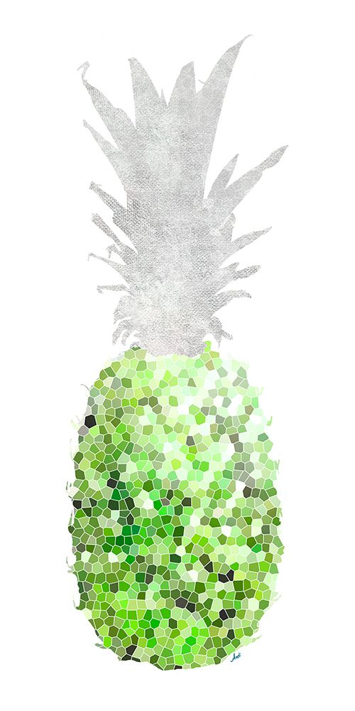Green Pineapple Mosaics art print by Andi Metz for $57.95 CAD