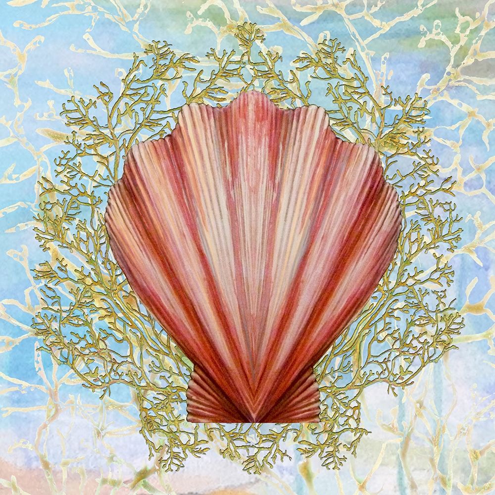 Shell Medley I art print by Diannart for $57.95 CAD
