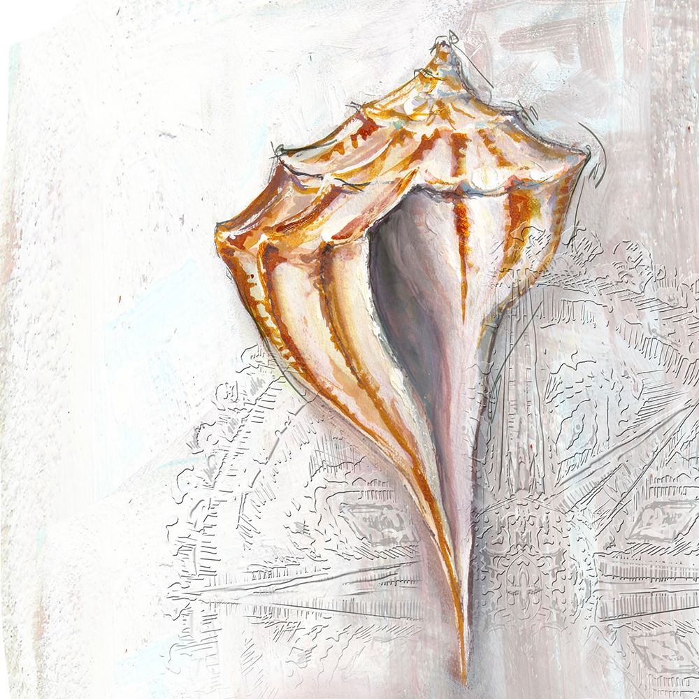 Pearl Shell Medley II art print by Diannart for $57.95 CAD