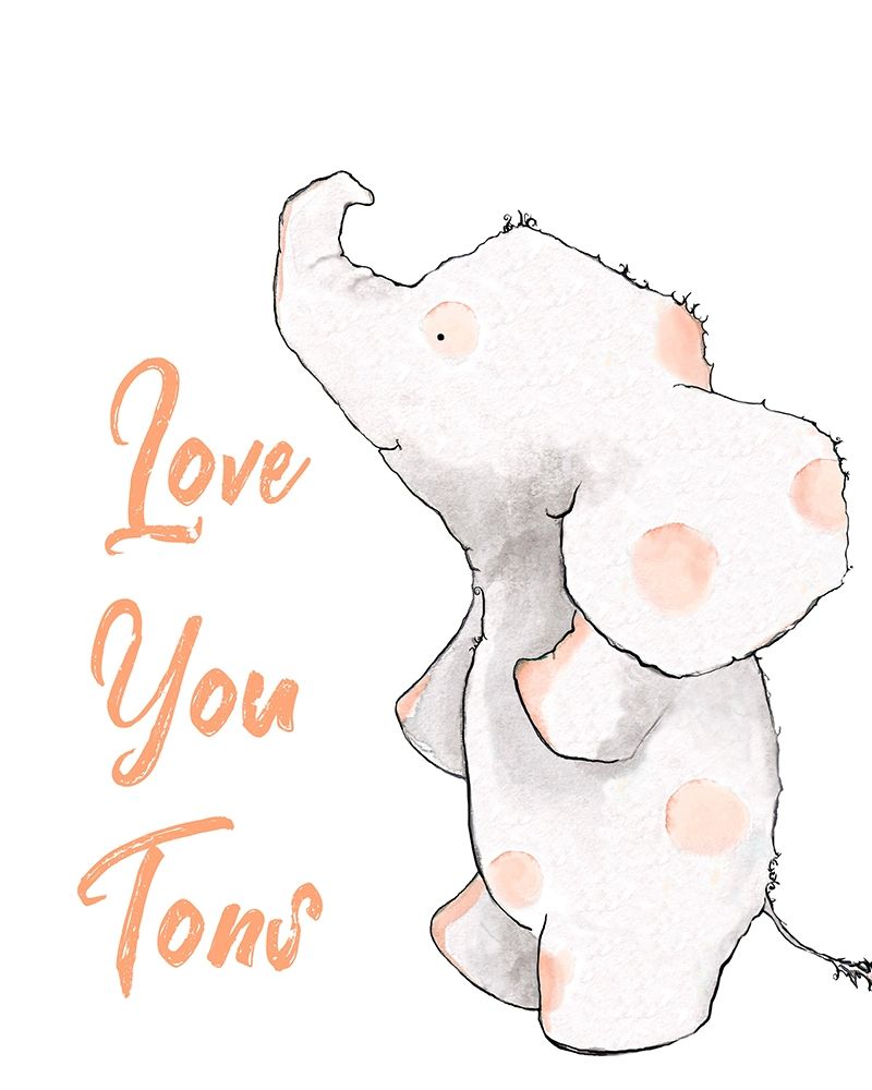 Love You Tons art print by Diannart for $57.95 CAD