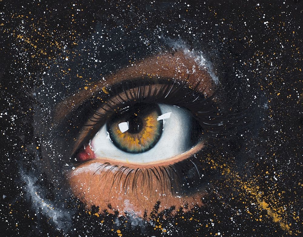 Space Eye art print by Amaya for $57.95 CAD