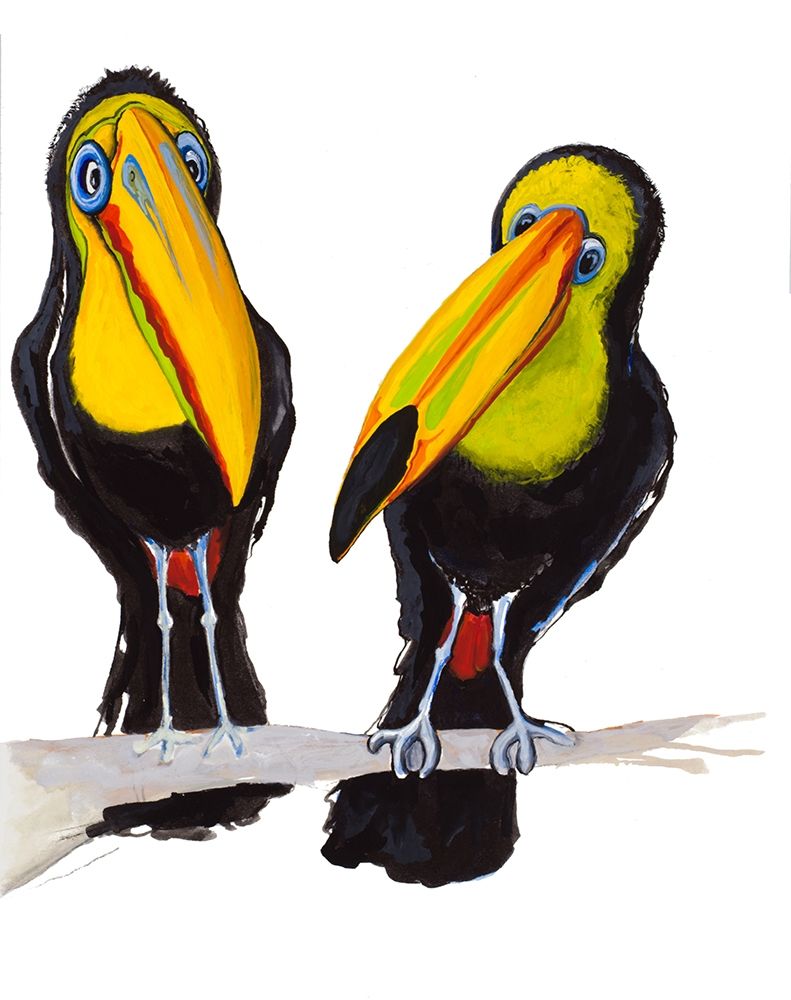 Two Toucans art print by Diannart for $57.95 CAD