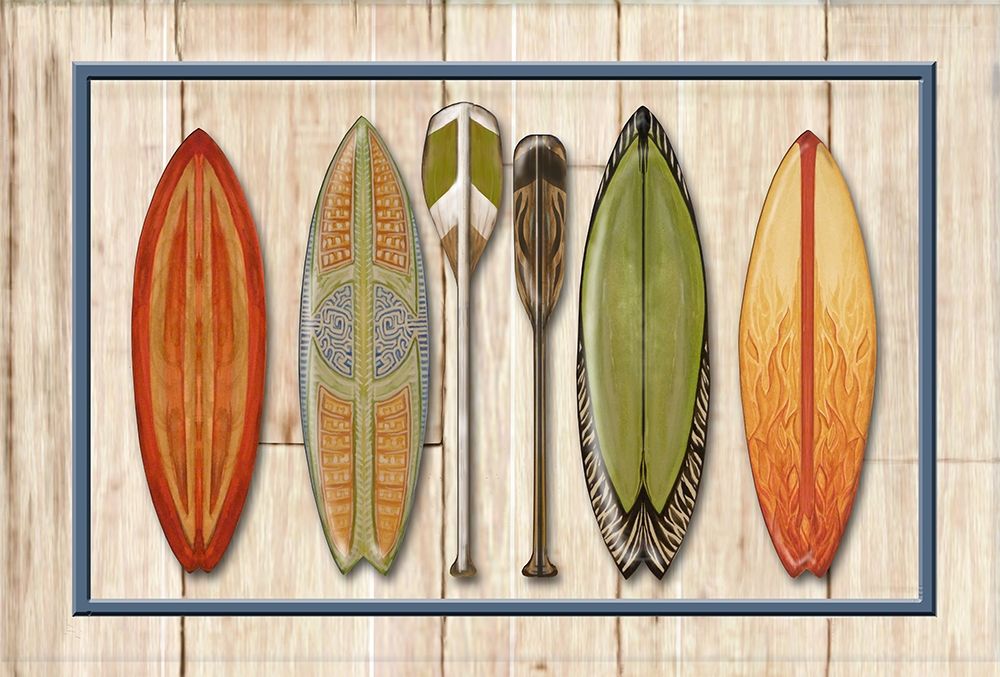 Paddle Line Up art print by Diannart for $57.95 CAD