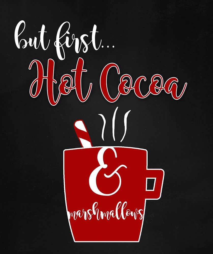 But First Hot Cocoa art print by Anna Quach for $57.95 CAD