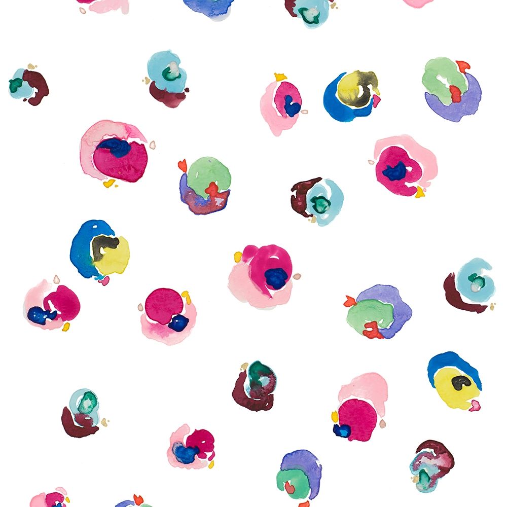 Fun Vibrant Dots art print by Nola James for $57.95 CAD