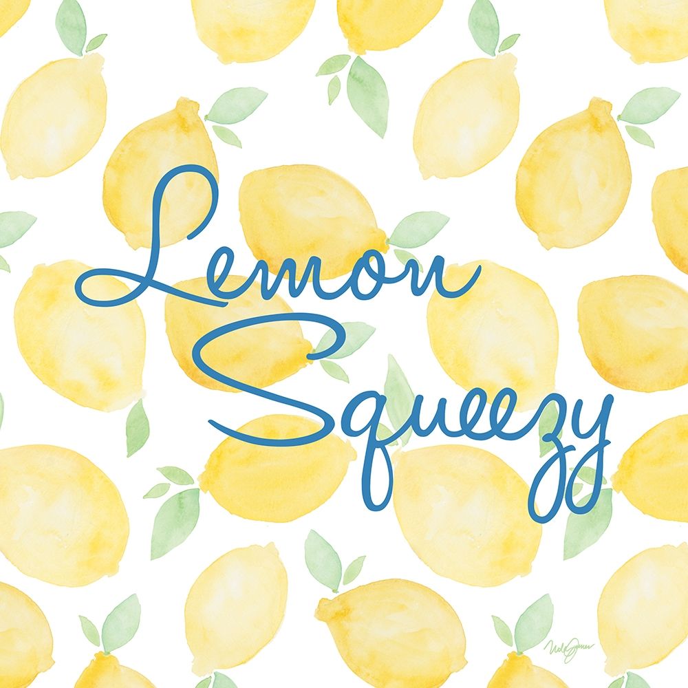Lemon Squeezy art print by Nola James for $57.95 CAD