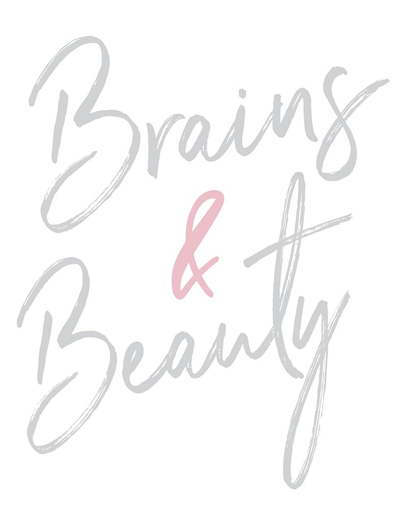 Brains And Beauty art print by Elizabeth Medley for $57.95 CAD