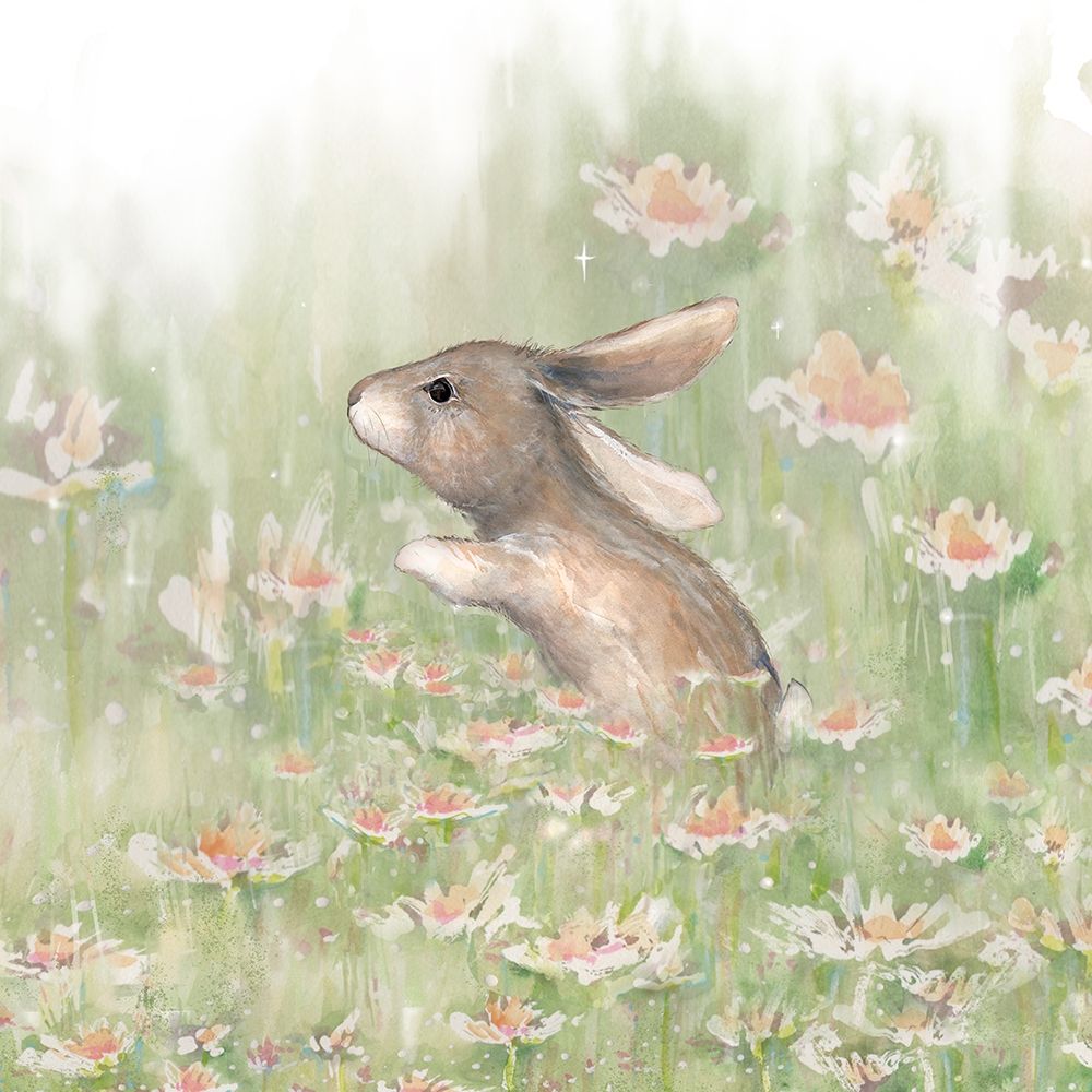Meadow Visitor II art print by Diannart for $57.95 CAD