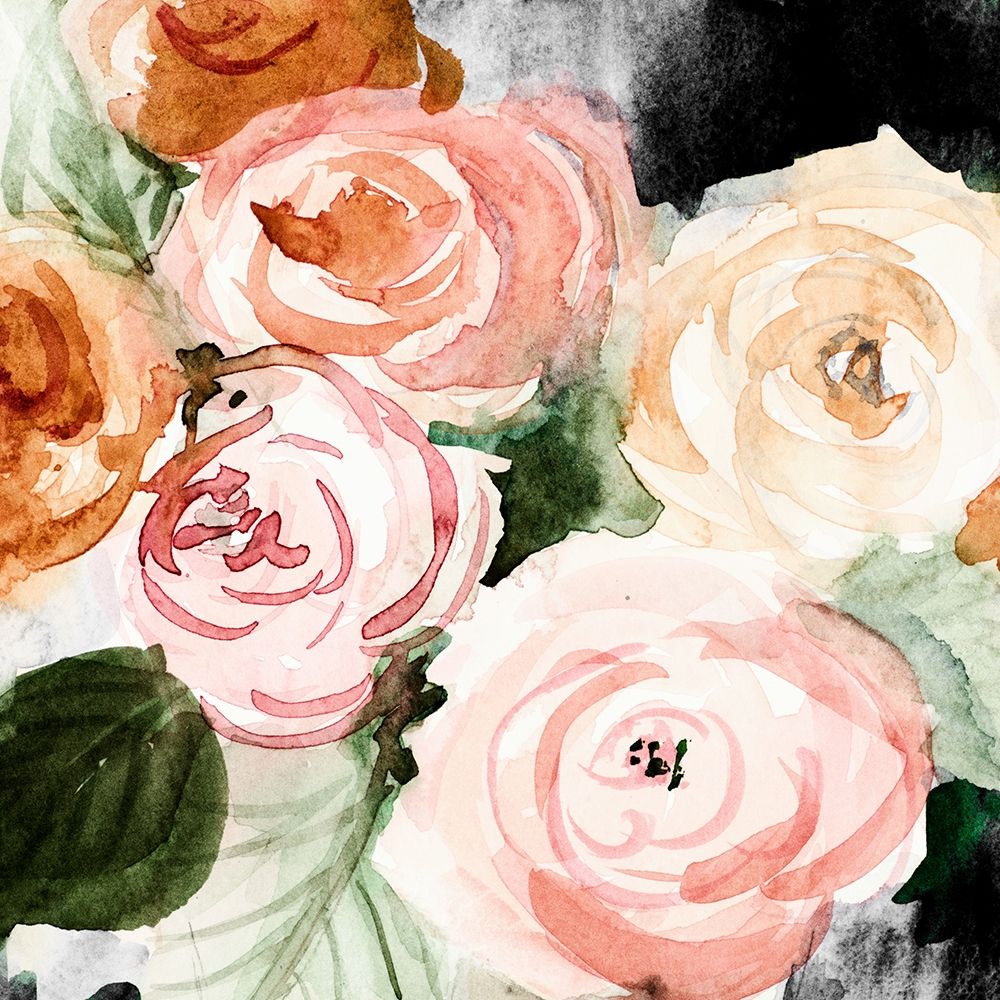 Midnight Peonies art print by Lanie Loreth for $57.95 CAD