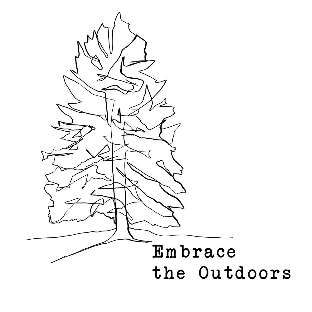 Embrace the Outdoors art print by Hugo Edwins for $57.95 CAD