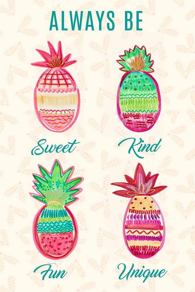 Pineapple Mix art print by Ani Del Sol for $57.95 CAD