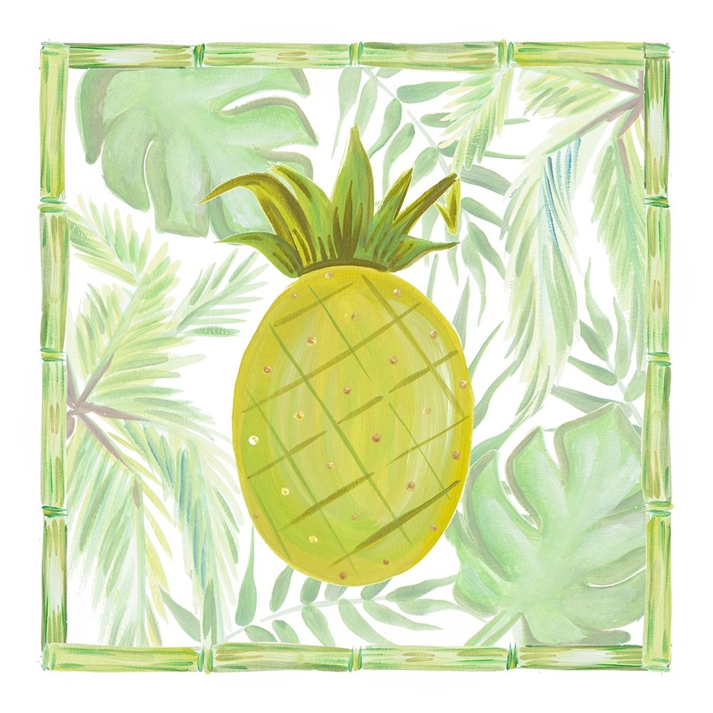 Tropical Pineapple I art print by Ani Del Sol for $57.95 CAD