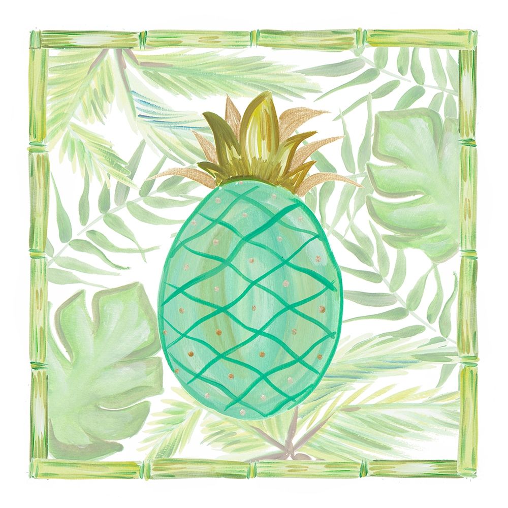 Tropical Pineapple II art print by Ani Del Sol for $57.95 CAD