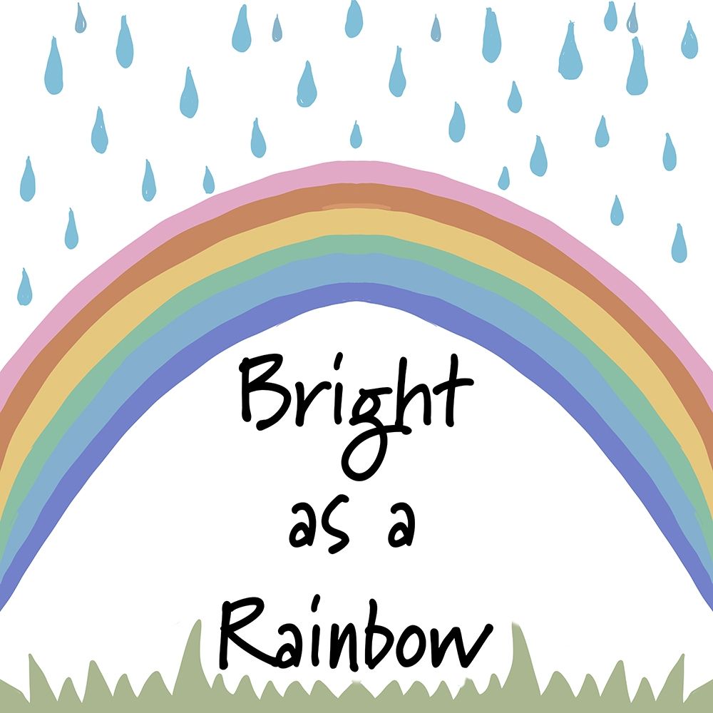 Bright As A Rainbow art print by Ani Del Sol for $57.95 CAD