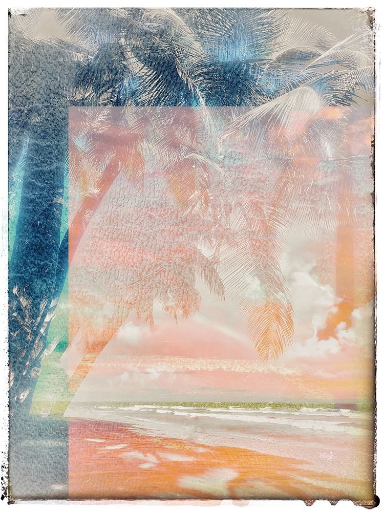 Retro Palms art print by Acosta for $57.95 CAD