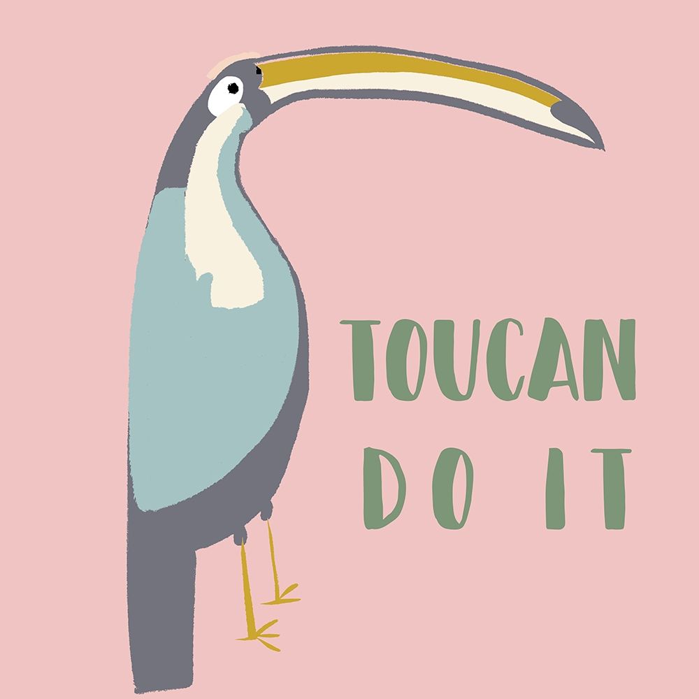 Toucan Can Do It art print by Susan Bryant for $57.95 CAD