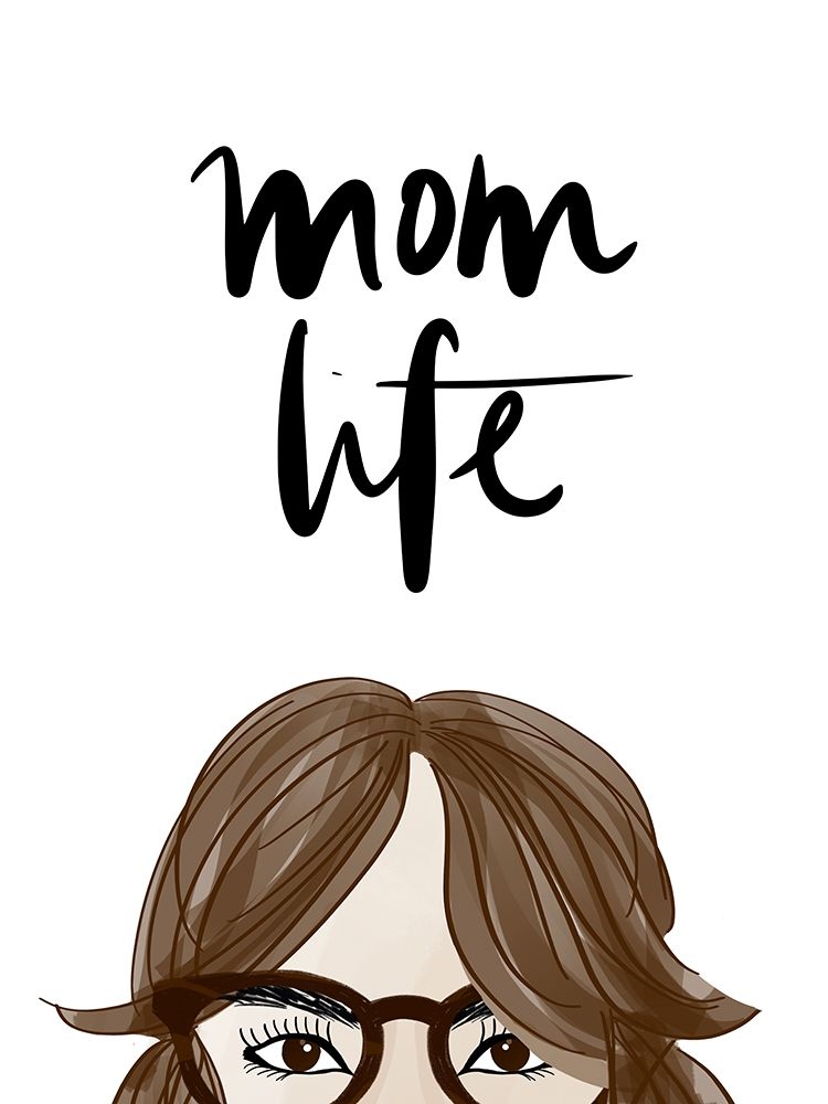 Mom Life (Girl VI) art print by Anna Quach for $57.95 CAD