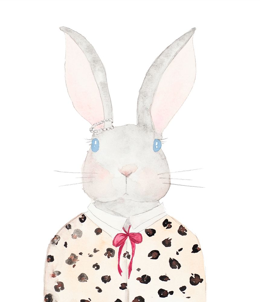 Sweater Rabbit art print by Nola James for $57.95 CAD