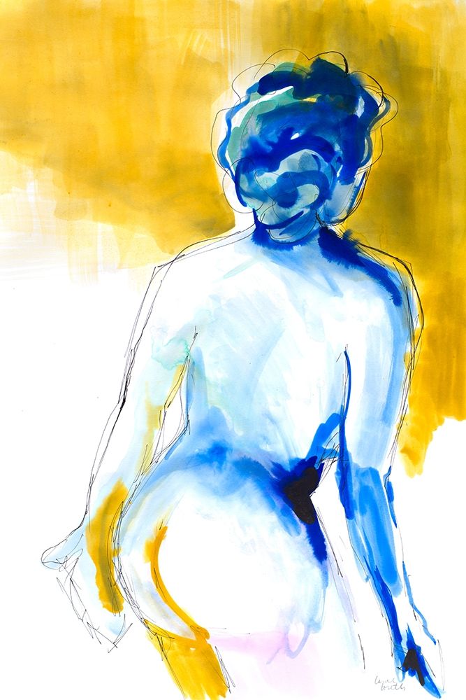 Walking Nude art print by Lanie Loreth for $57.95 CAD