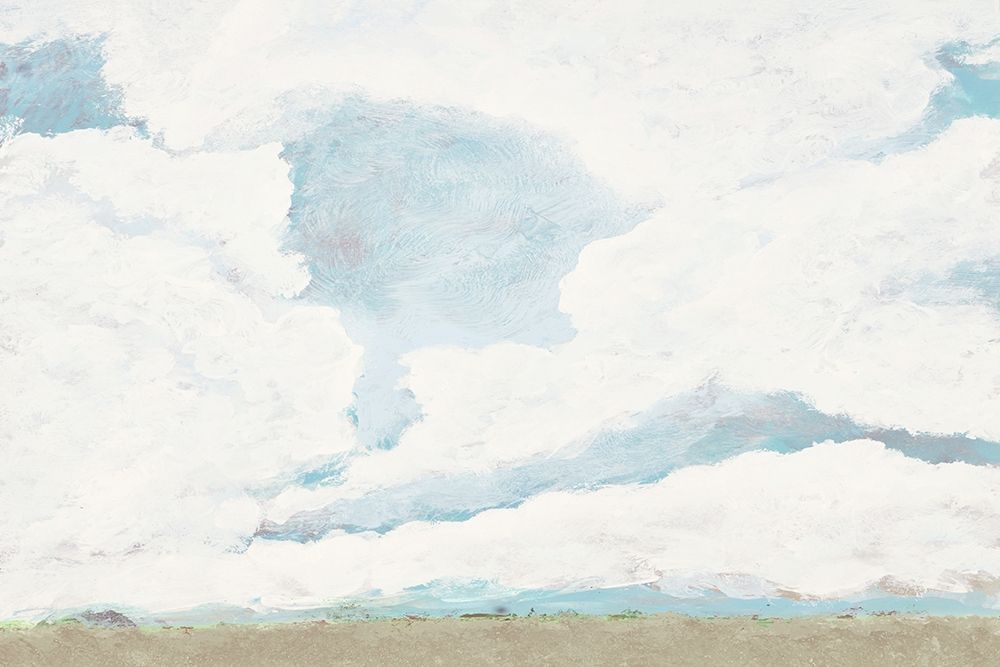 Spring Clouds I art print by Merri Pattinian for $57.95 CAD