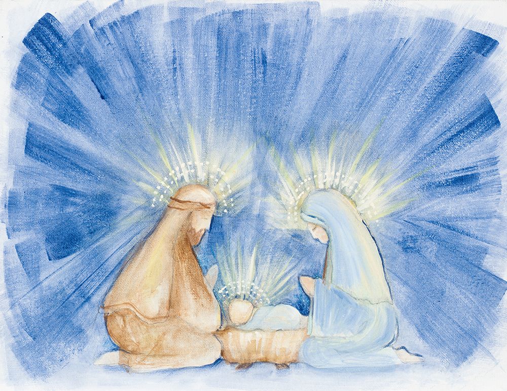 Blessed Nativity I art print by Janice Gaynor for $57.95 CAD