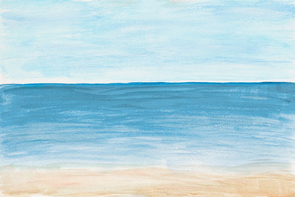Horizon Against The Sea art print by Emily Navas for $57.95 CAD