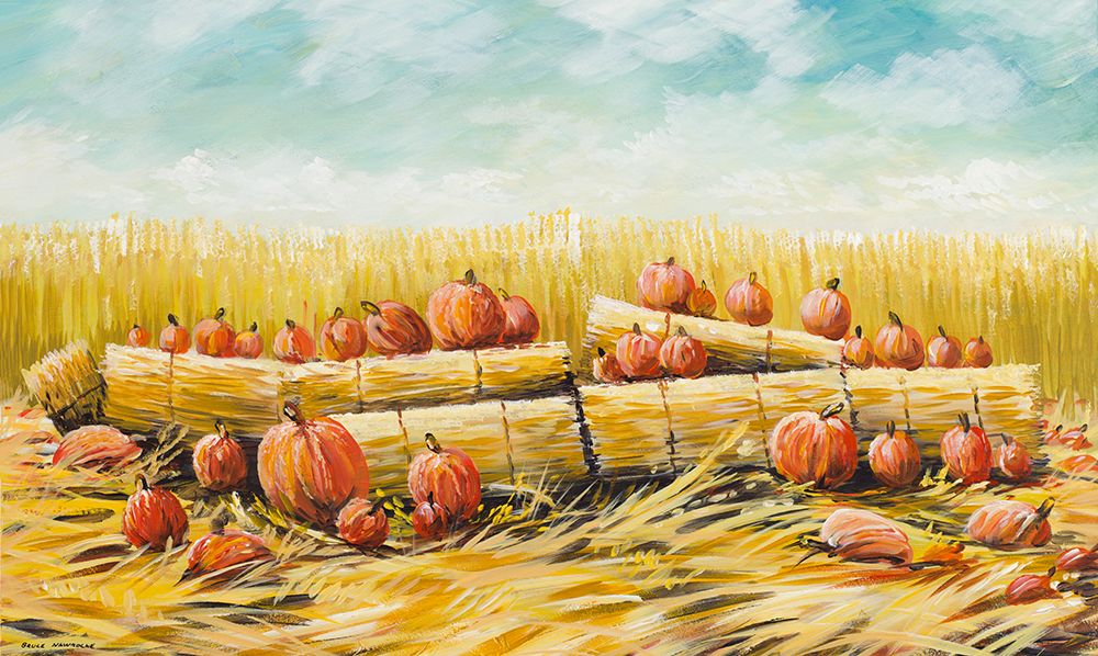 Pumpkin Patch art print by Bruce Nawrocke for $57.95 CAD