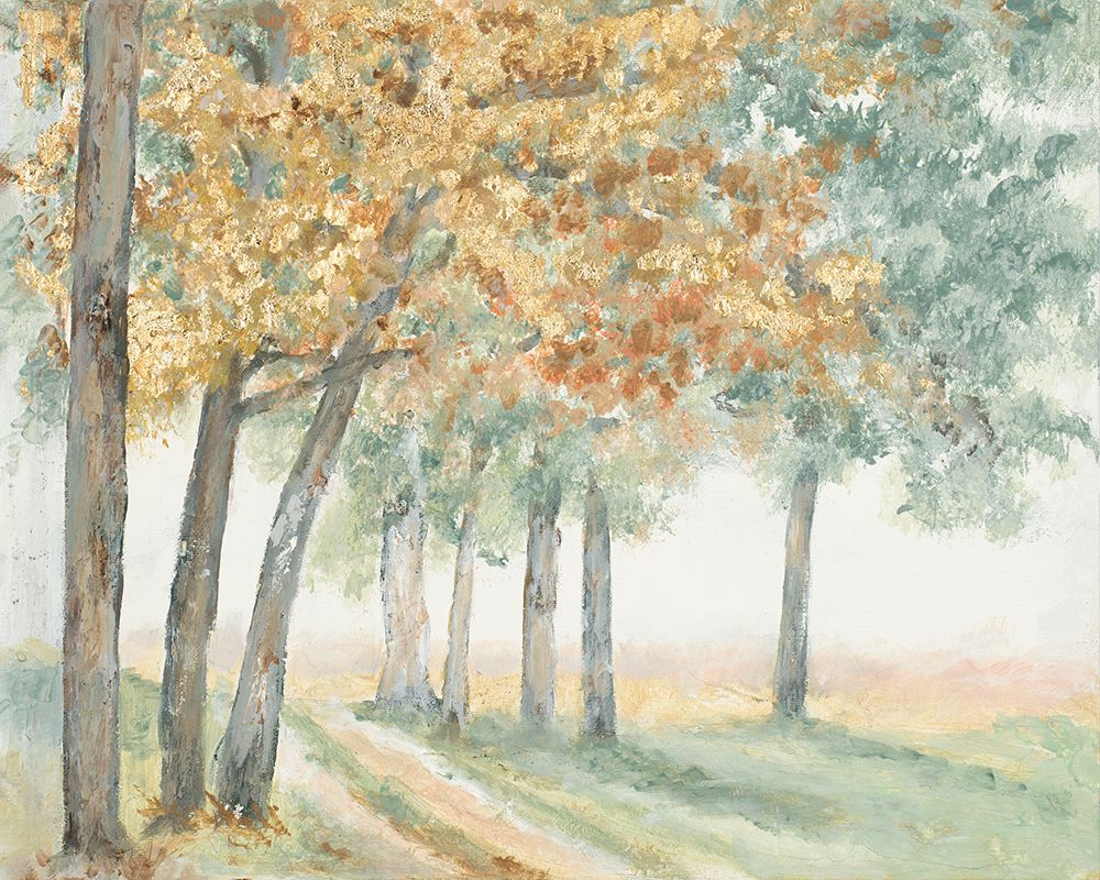 Golden Trees art print by Patricia Pinto for $57.95 CAD
