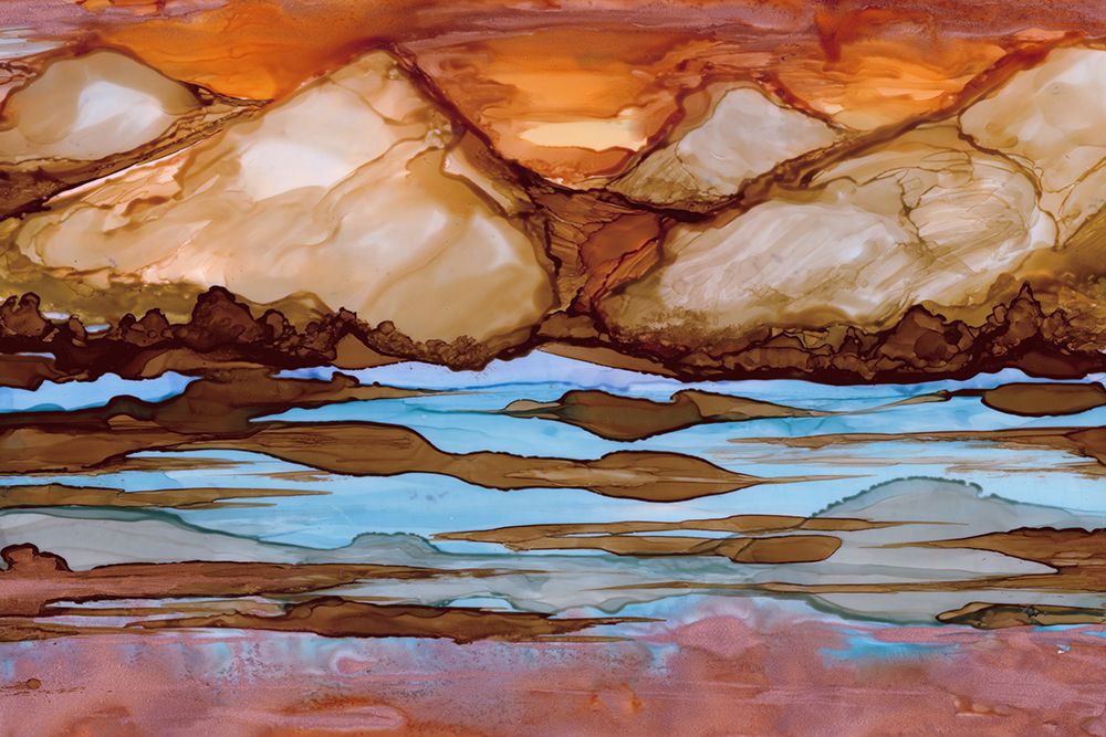 Mountain River art print by Elizabeth Medley for $57.95 CAD
